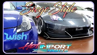 SiegeStyle Widebody 350Z @ Hot Import Nights 2018!