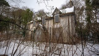 Exploring An Abandoned Creepy House In The Woods Looks Like Something From A Horror Movie