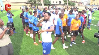 Patoranking Unveils Mini Football Stadium He Built for His Community in Ebute Meta Lagos