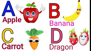 English alphabet |Learn Alphabet A to Z |ABC Preschool Book Learning A for APPLEPhonetics