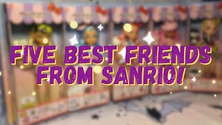 Hello Kitty and Friends! All five are here, whooo! | Sanrio Dolls Unboxing and Review