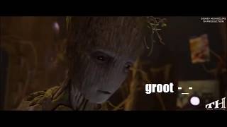 baby shark but it's groot