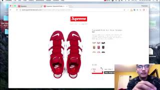 Supreme x Nike "Suptempo" Checkout Video Week 10