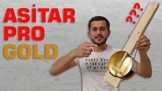 Asitar Pro Gold - Asif Qurbanov - Tullantılardan hazırlanan musiqi aləti