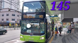 SBS Transit MAN ND323F A95 Euro 6 Batch 1 - SG5993P on 145