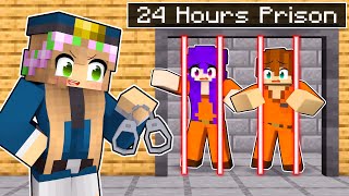 24 HOURS in PRISON (Maximum Security) in Minecraft