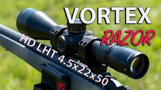 Vortex New Rifle Scope The Razor HD LHT 4.5x22x50