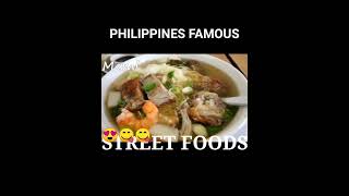 Famous Streetfoods in Philippines