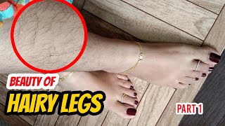 Most Beautiful Hairy Legs from Kerala Model Keerthi - Part 1 [HD] Feet & Anklets #feet #legs #foot