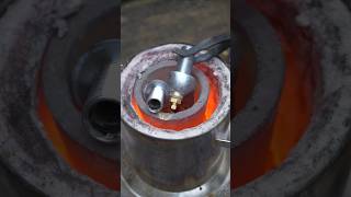 I turn brass scrap into a mirror hammer #shorts  #experiment  #satisfying