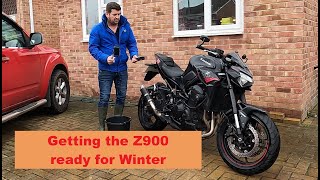 Getting the Z900 ready for winter