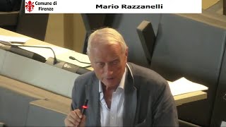 Il consigliere Mario Razzanelli presenta le modifiche allo statuto del Comune di Firenze (24-7-2023)