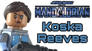 How To Build a LEGO Koska Reeves from The Mandalorian Season 2!