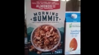 Morning Summit: Almond Cereal Review