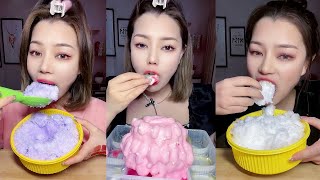 ASMR MUKBANG SOFT SAND ICE EATING SOUNDS