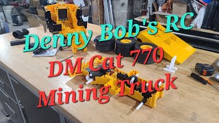 1/12 Die-cast Masters Cat 770 RC Mining Truck Upgrade Planning Video 1