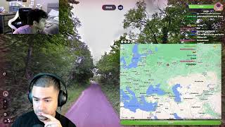 playing GeoGuessr vs Celestius