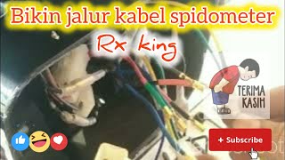 Tutorial bikin jalur kabel spidometer Rx king sendiri