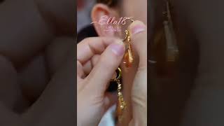 Beautiful Stunning😍 Elegant Earrings  ❤ | Share and like them | #shortsvideo