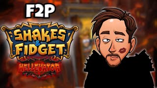 415 INGYEN GOMBA??? 🤯MEGKEZDŐDÖTT A HELLEVATOR! | Shakes & Fidget