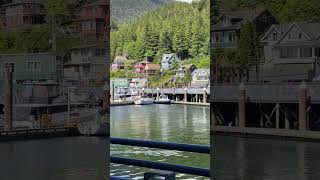 View from cruise ship deck, Ketchikan, Alaska