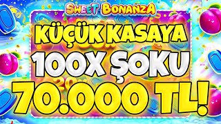 SWEET BONANZA KÜÇÜK KASA🍭| 100X'LER HAVADA UÇUYORR! 🍭SLOT OYUNLARI REKOR ÖDEME 🍭