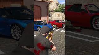 MAFIA STEAL MY CAR & MICHAEL PUNISHED HIM! #shorts #gta5 | TECHNO GAMERZ GTA 5