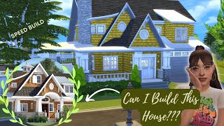 Shingle Style House: Speed Build