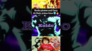 Rocks pirates vs Garp at godvally#prime Garp #onepiece #shorts