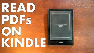 How I Read PDFs on Kindle