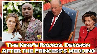 King Harald of Norway Radical Decision After Princess Märtha Louise's Wedding:No One Saw This Coming