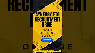 Synergy ETO Recruitment Drive