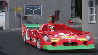 Assetto Corsa: 1973 Alfa Romeo T33 TT12 at Abulzz Targa Florio 0.1.26