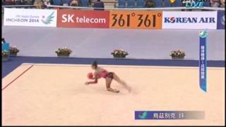 2014 Asian Games SERDYUKOVA Anastasiya(UZB)Ball-Q