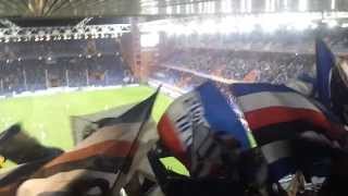 FORZA SAMPDORIA QUANDO VEDRO' LA LUCE TUA - Sampdoria-Udinese 3-0 14/1/2014