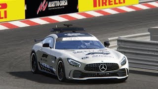 F1 2019 Monaco - A lap with the SAFETY CAR - Mercedes AMG GT R