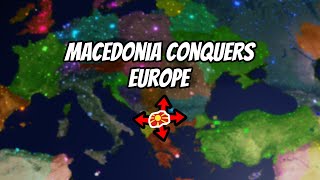 Roblox Rise Of Nations Macedonia conquers Europe