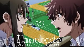 PERTANDINGAN FINAL BADMINTON AYANO HANESAKI VS NAGISA ARAGAKI | alur cerita hanebado