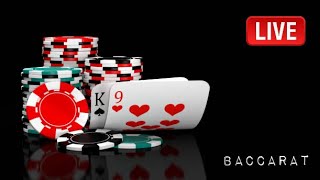 🔴 LIVE - Baccarat Strategies you’ll love to know ♠️