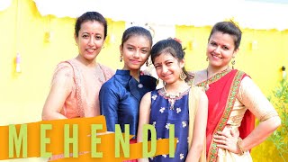 Mehendi - Song | Dance cover | Dhvani Bhanushali | Tanusree & Adrija | Ft. Debasree & Aayushi