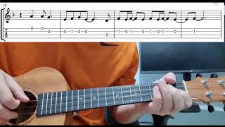 Time Adventure (Rebecca Sugar) - Easy Beginner Ukulele Tab With Playthrough Tutorial Lesson