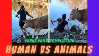 Try Not To Laugh - Funny Animals Human Fails - Funny Fails Videos Compilation 2020