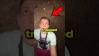 Man gets trapped in bear cave 😱