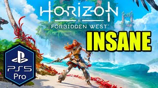 INSANE Horizon Forbidden West PS5 Pro Gameplay Review [Enhanced]