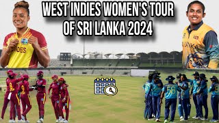 West Indies Women's tour of Sri Lanka 2024 full schedule |Women's Cricket ||Cricket World