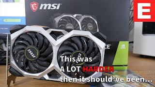 MSI GTX 1660 SUPER VENTUS XS OC UNBOXING:  Building My 1440p Streaming Setup and Driver Issues