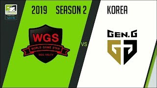 World Game Star vs Gen.G esports (Part 1) | OWC 2019 Season 2: Korea