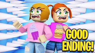 Roblox Brookhaven | Good Ending | 24 Hours Stuck With My Sister!