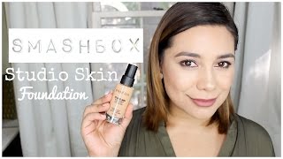 Smashbox Studio Skin 15HR Wear Foundation | Reseña & Demo | Lulubella83