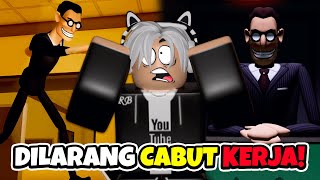 AKU MAU CABUT KERJA TAPI MANAGER GILA INI GAK NGEBOLEHIN!? 😡 | Roblox Rushed Out